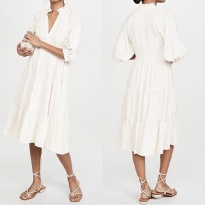 Amanda Uprichard Saffron Midi Dress